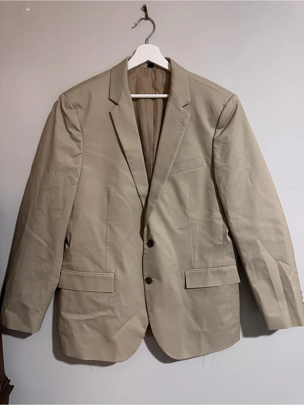 J. Crew Tan Single-Breasted Sport Coat